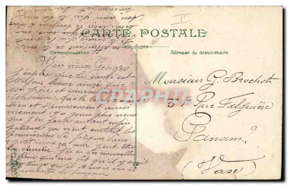 Infanterie — Suppenverteilung — L.V.&C.S. n°3579 - Rückseite