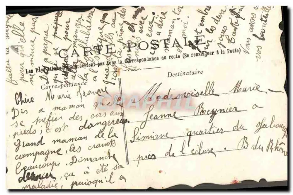 Buquê de rosas e pássaro — ilustração colorida — editor desconhecido - Verso