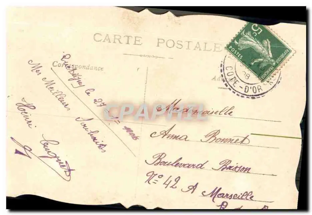 Flores de pensamento — Pansies — Editor desconhecido, número de série não visível - Verso