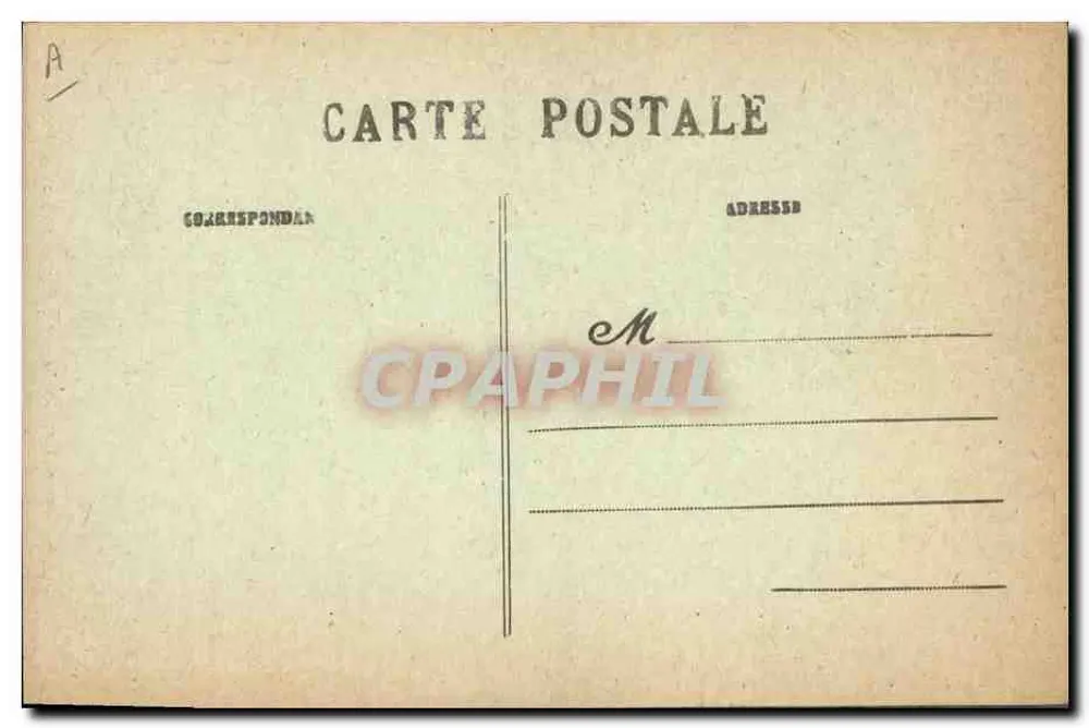 Mädchen aus Pontivy — Studie der bretonischen Kopfbedeckungen — Colibert & Villard, Quimper - Rückseite