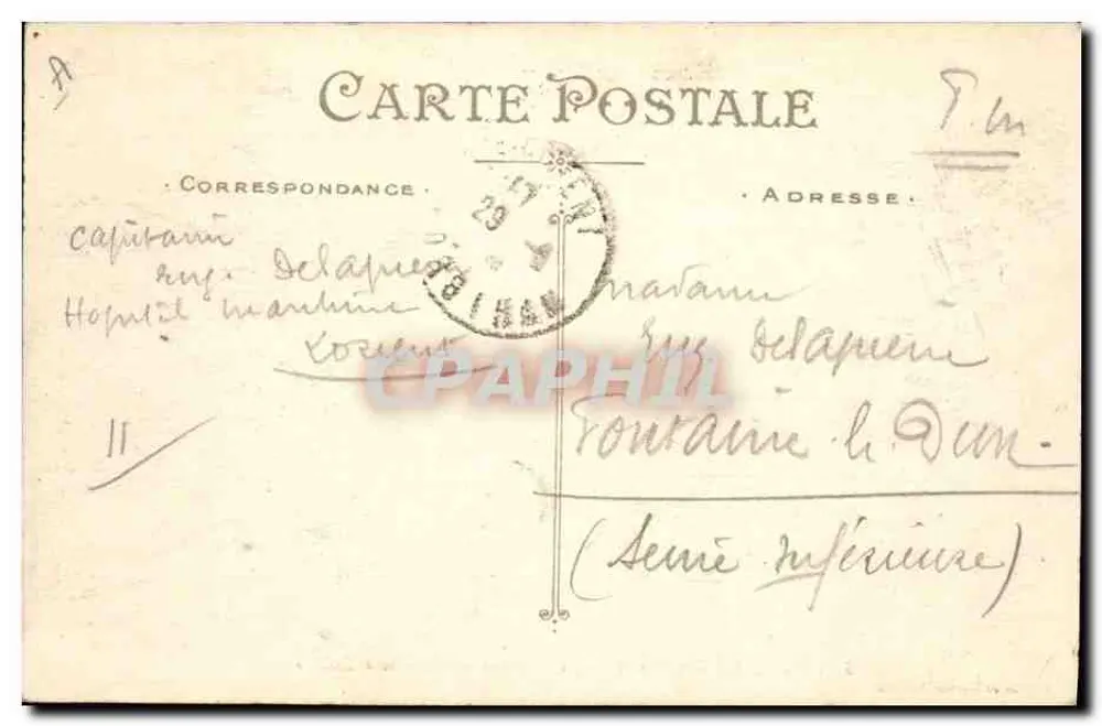 Port-Louis — Kleine Port-Louisiennes, die den « Ridée » tanzen — Artaud et Nozais, Nantes - Rückseite