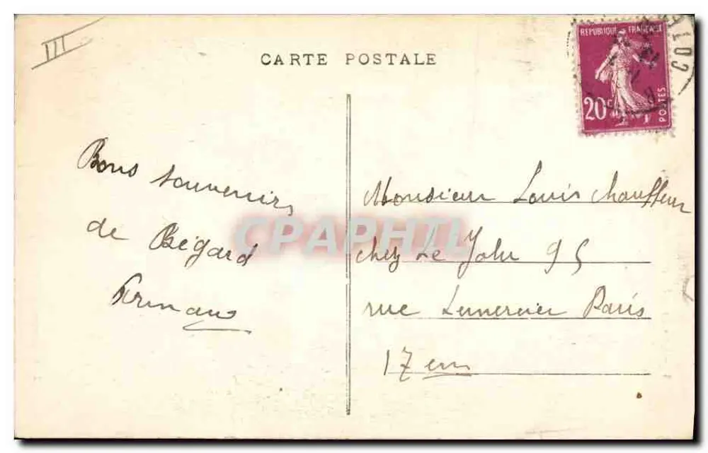 Die letzten Bragou-Braz, Plonévez-Porzay — Sammlung E. Hamonic, St B. - Rückseite