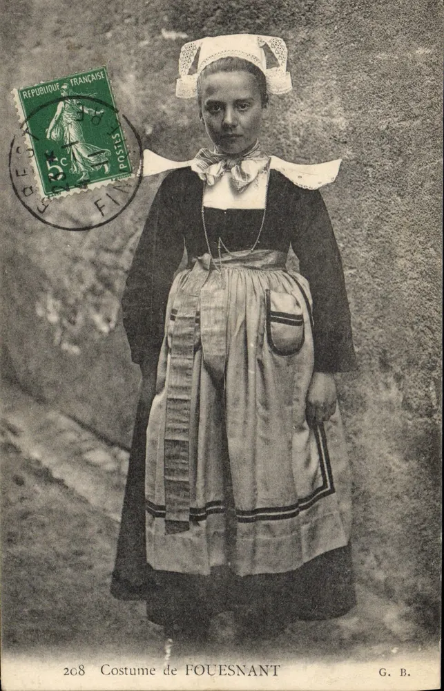 Traje de FOUESNANT — G. B. — n° 268 - Frente
