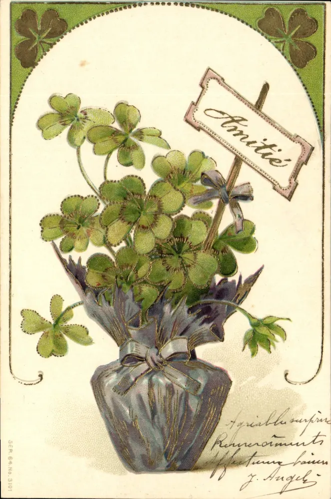 Bundel kruisjes — Vriendschap — Uitgever SER, n° 3101 - Voorkant