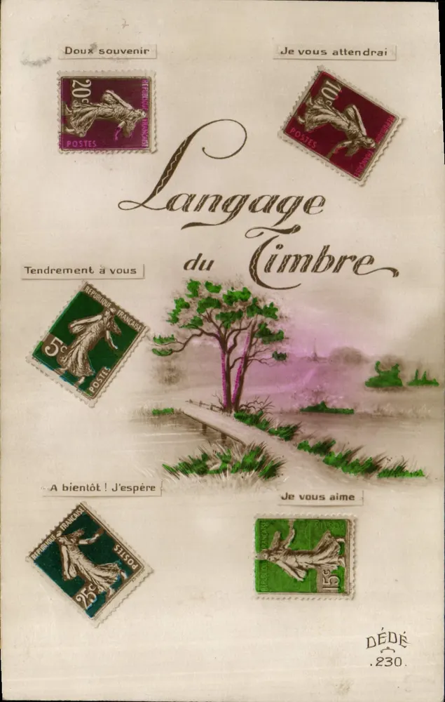 Lenguaje del Sello — Dédé .230 - Anverso