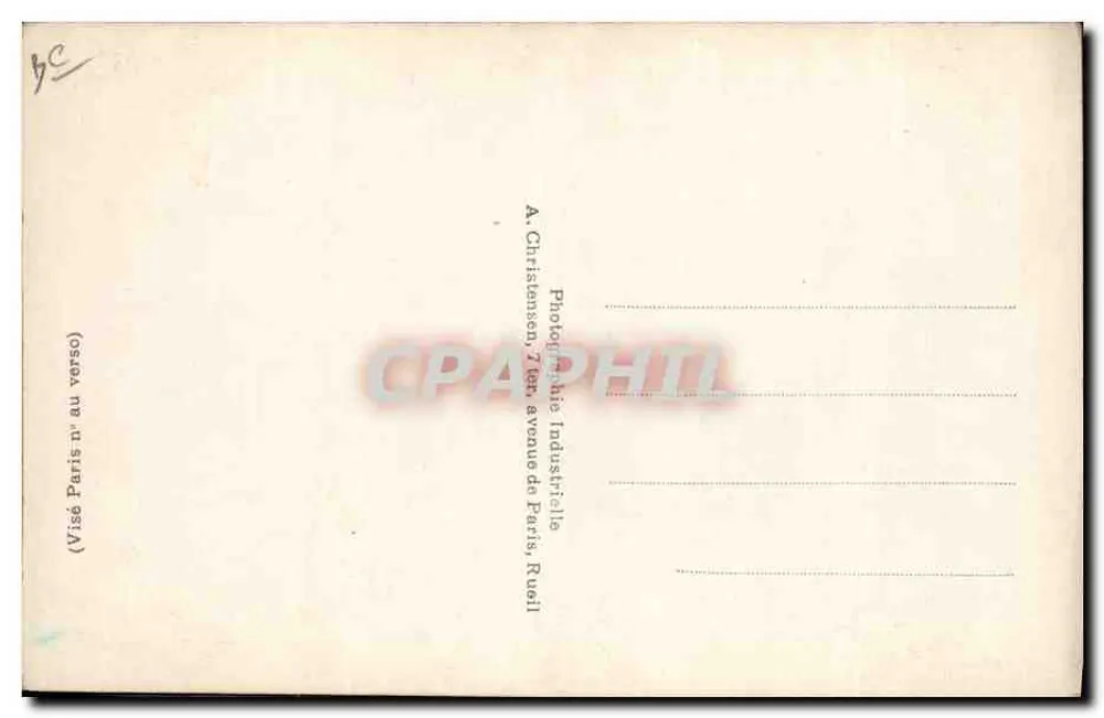 Kampagne in Frankreich 1814 — Napoleon I auf Pferd — Verlag REX, Nr. 527 - Rückseite