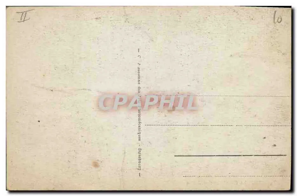Die Dattelernte — Serie 1199 — Verlag: C.P. Foto-Kunst-Abteilung - Straßburg - Rückseite