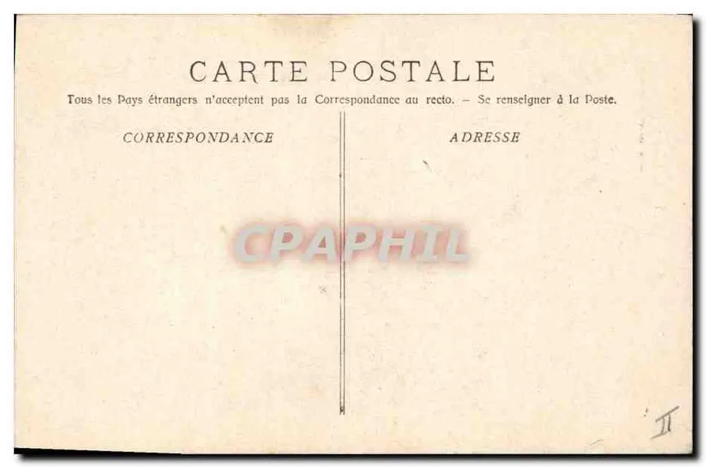 La Sainte-Baume - Le Grand Chêne — Phototypie E. Casour Marseille, n° 3258 - Rückseite
