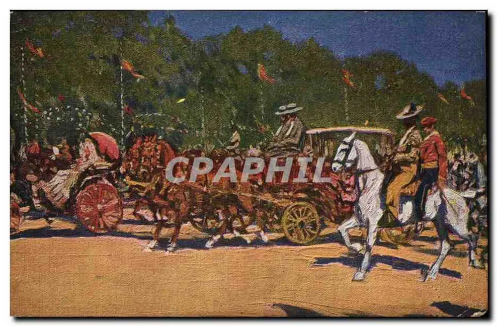 Festa dos touros — Ed. N. Coll Salieti, N° 385 - Frente