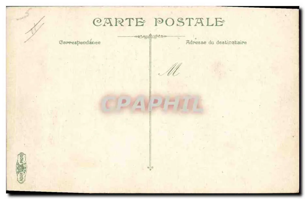 Drachen. Kavallerie. Das Refektorium — Serie 3767, Verlag L.V. & Cie - Rückseite