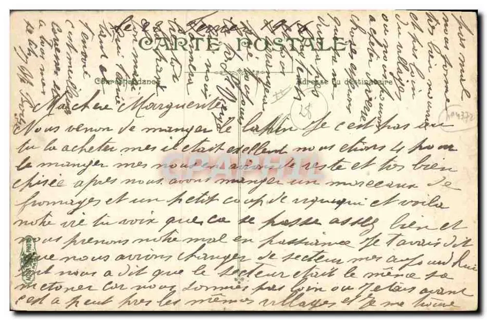 Artilharia — O feno — editor Artilharia, n° 3009 - Verso