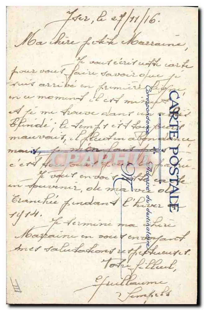 Grenadiers belgas — A trincheira — LVG — L.2 - Verso