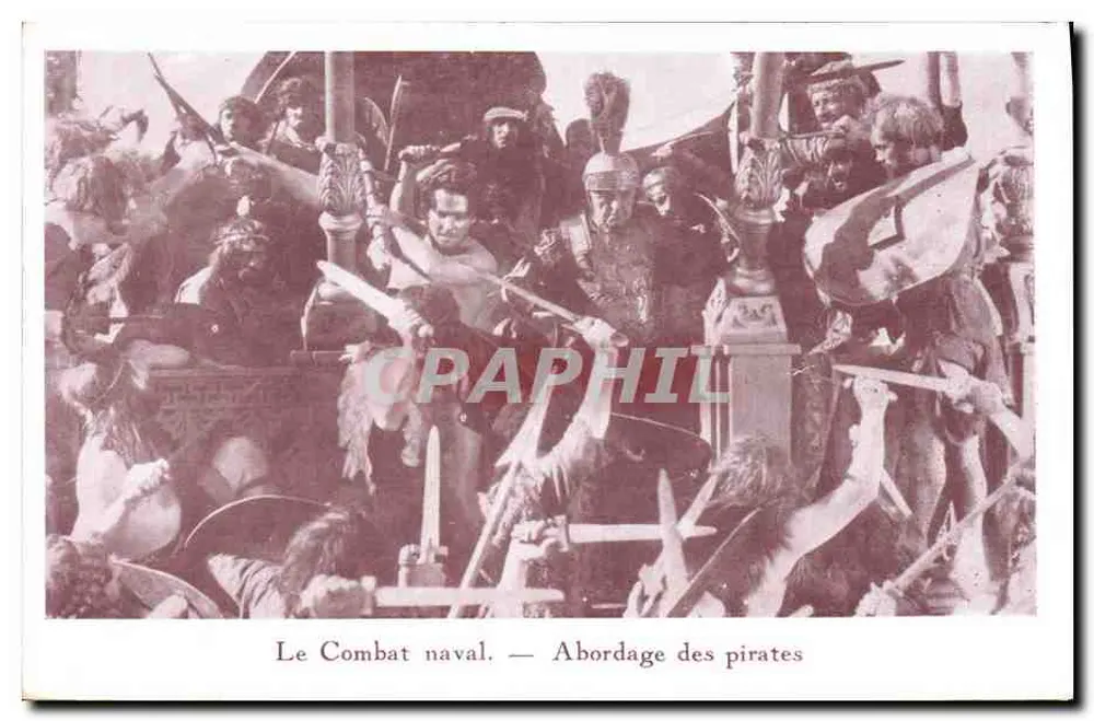 Le Combat naval — Abordage des pirates — Éditions TALLANDIER - Vorderseite