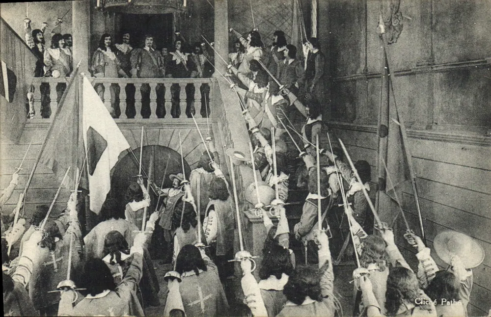 Die Drei Musketiere — Nach der berühmten Arbeit von Alexandre Dumas père und Auguste Maquet — Veröffentlicht von Pathé Consortium Cinéma - Vorderseite