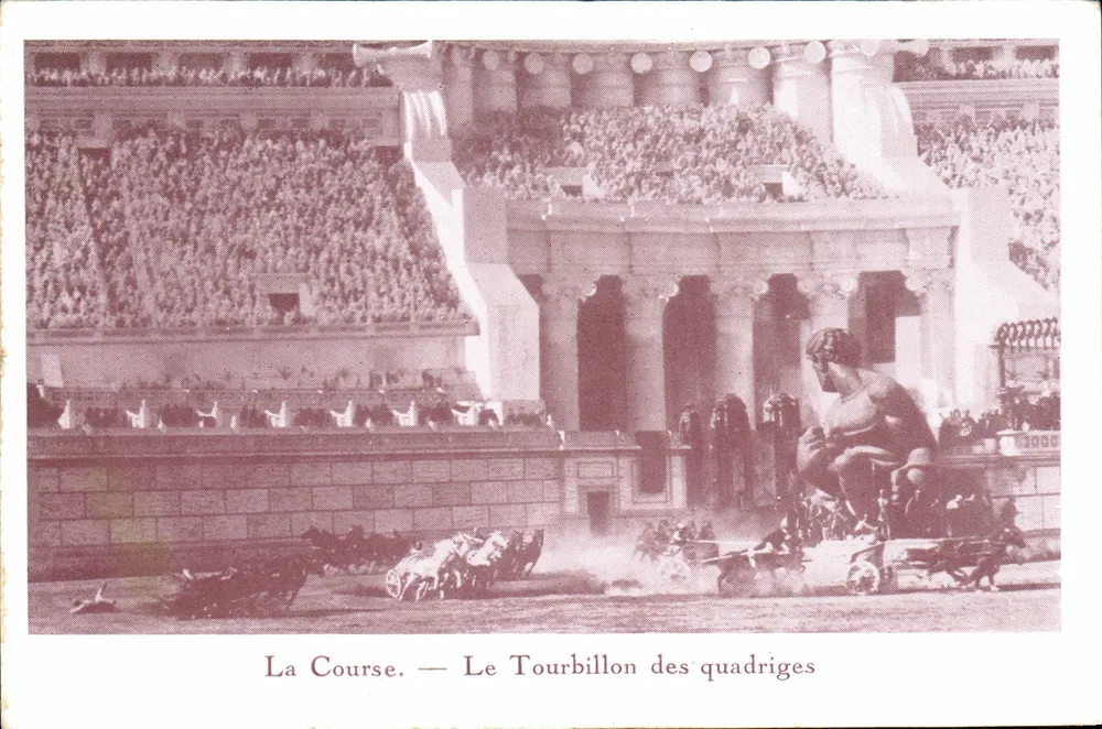 La Course. — Der Wirbel der Quadriges — Éditions Tallandier - Vorderseite