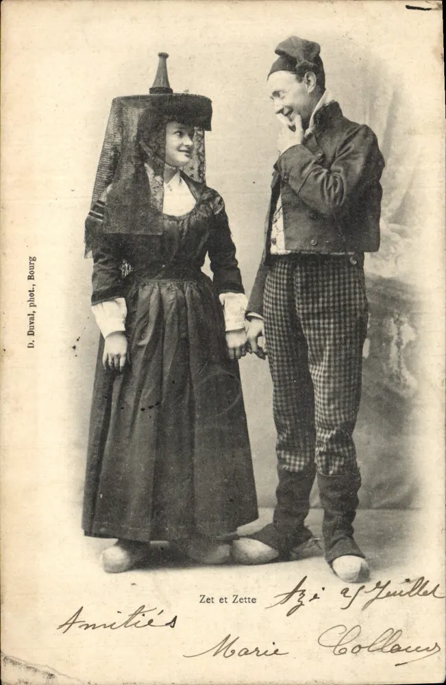 Zet e Zette — Zet e Zette — D. Duval, fot., Bourg - Frente