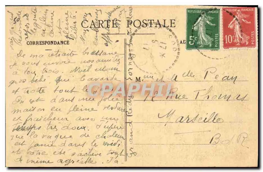 UNE BRESSANE — Édition spéciale du Grand Bazar Cailllois — n°39 - Verso