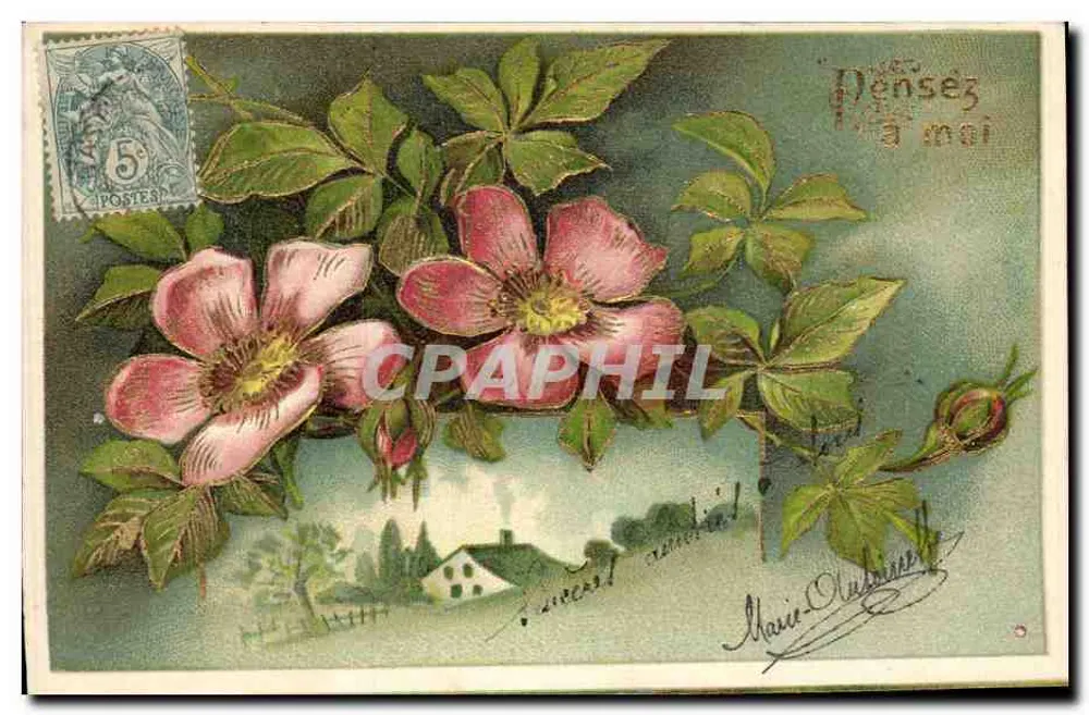 Rosas — vista de aldeia — editor A.S.B. n°71 - Frente