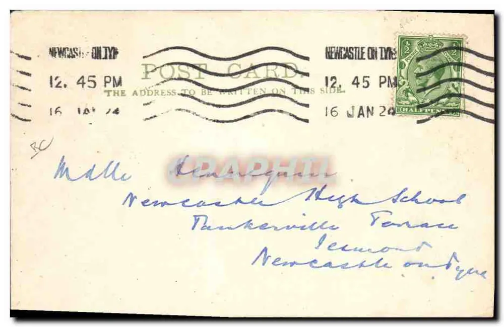 Atalanta Lawn Tennis Club — Meeting announcement — W.G. Bass, Westgate, Forest Hall - Verso