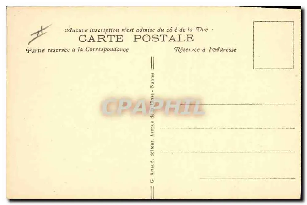 Paris-Plage — Der Lawn-Tennis-Club — G. Arnaud, n°50 - Rückseite