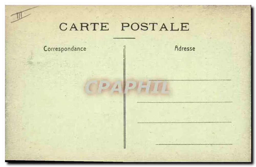 Châtel-Guyon (Puy-de-Dôme) — O Tênis do Parque — Estabelecimento André Brullhard, Saint-Dizier - Verso