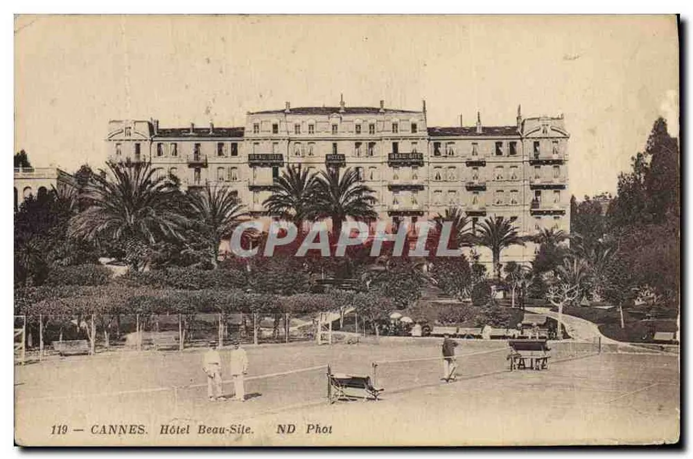 CANNES — Hôtel Beau-Site — ND Phot, n° 119 - Frente
