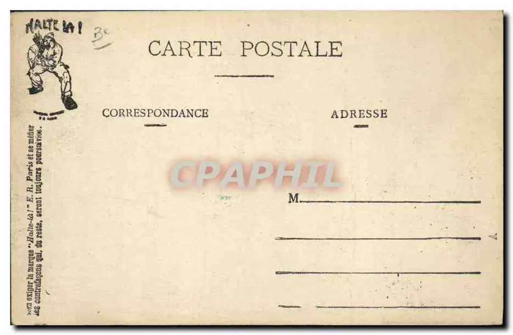 L'INITIATION (Las Alegrías y Sorpresas del principiante) — E.R. Paris (Modelo dipétry) - Reverso
