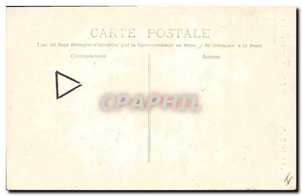Forêt de La Sainte-Baume - Weg des "Grand Prad" — P. Ruat, Verlag, Marseille, Nr. 694 - Rückseite