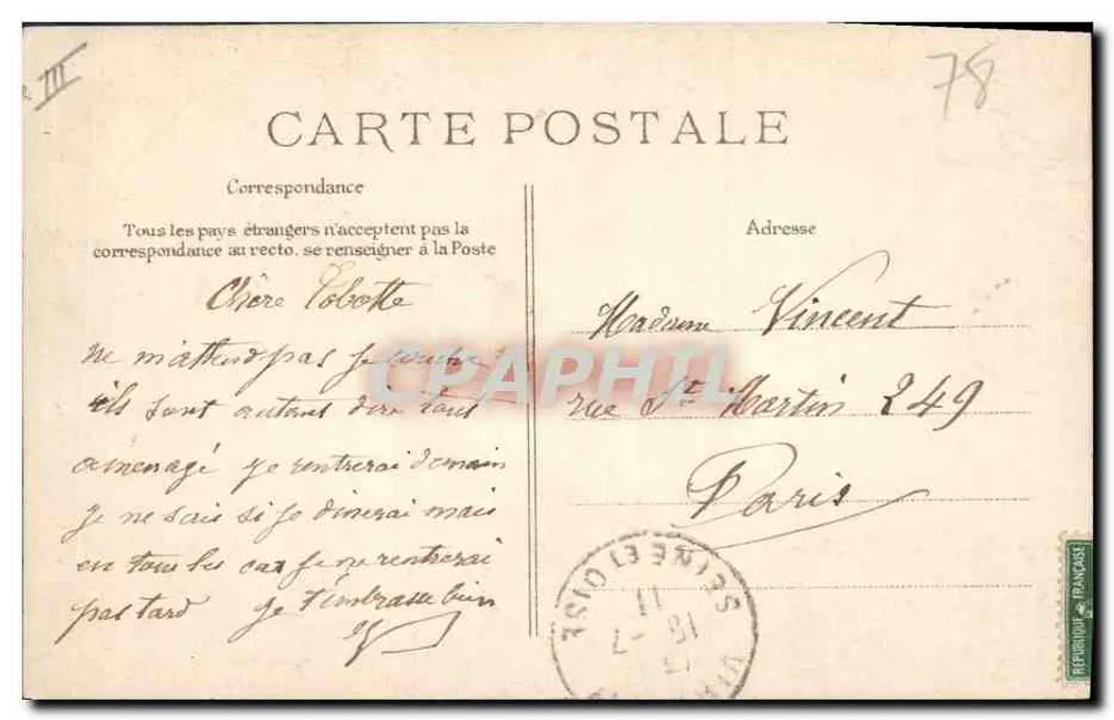 Viroflay — A Carvalha da Virgem — Editora ELD, n°16 - Verso