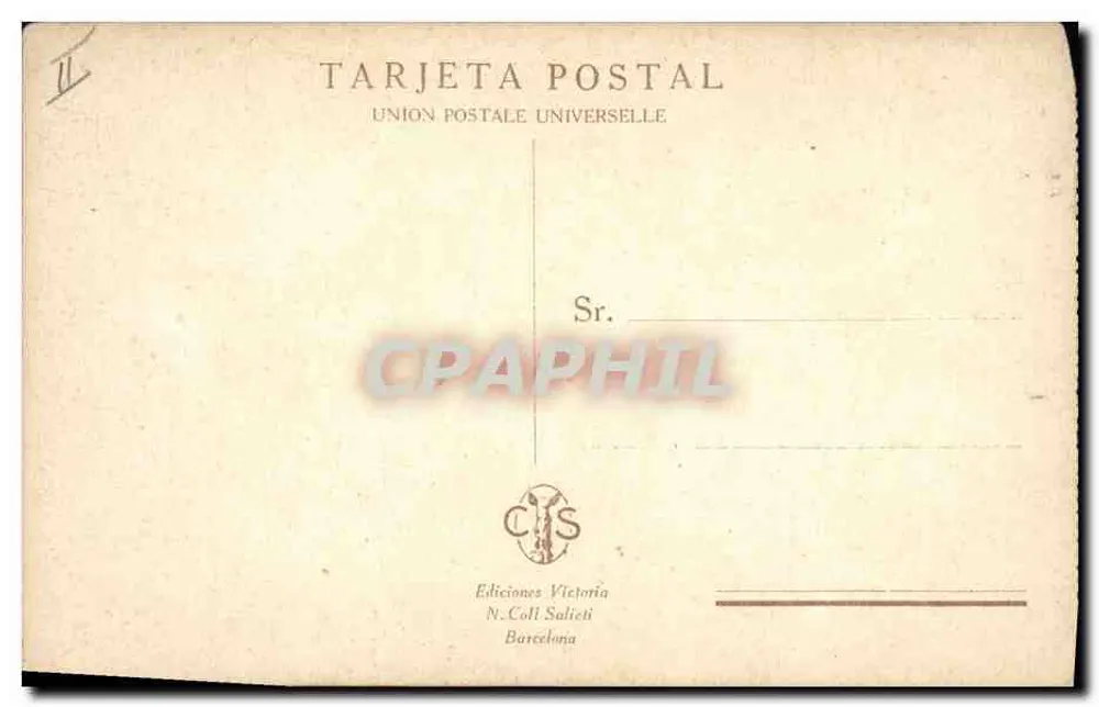 Ein Volapié, Varelito — Gemälde von Ricardo Llopis — Éditions Victoria N. Coll Salieti, Barcelona - Rückseite