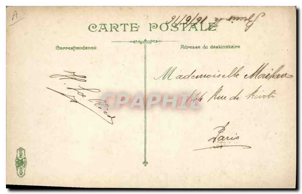Le Maître-Cog — Das Leben des Seemanns — Verlag Le Maître-Cog, Nr. 2695 - Rückseite