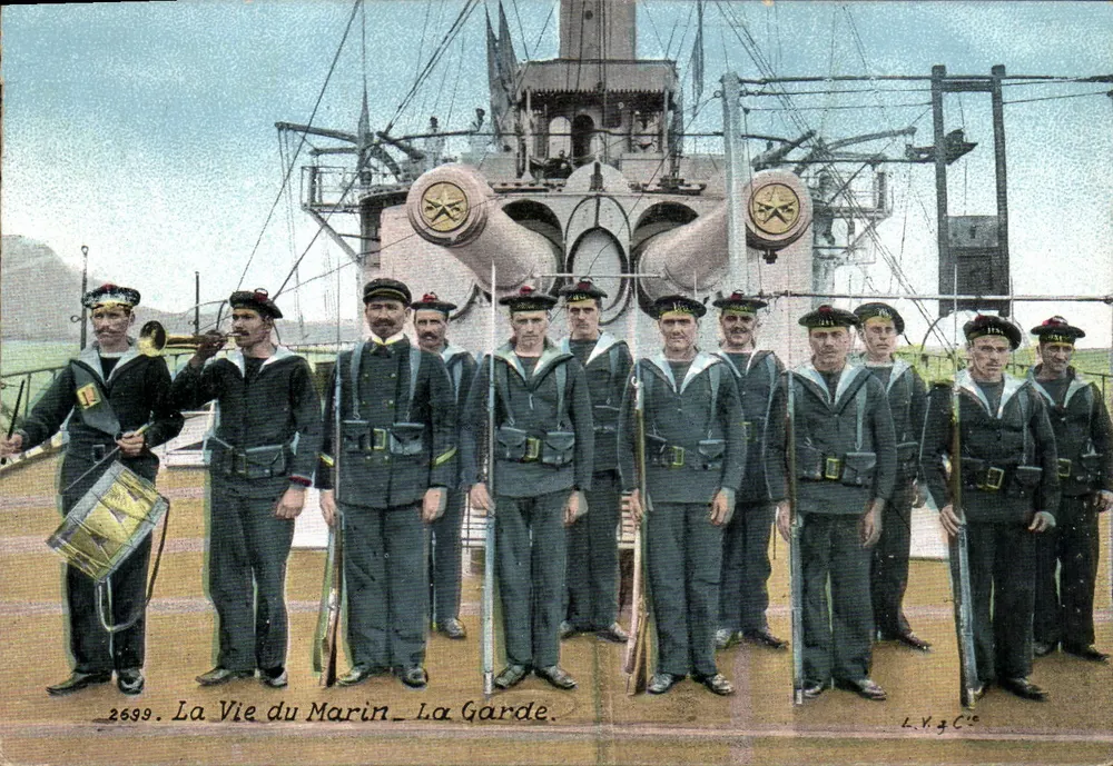 Das Leben des Seemanns — Die Wache — Ausgabe L.V. C°, Nr. 2699 - Vorderseite