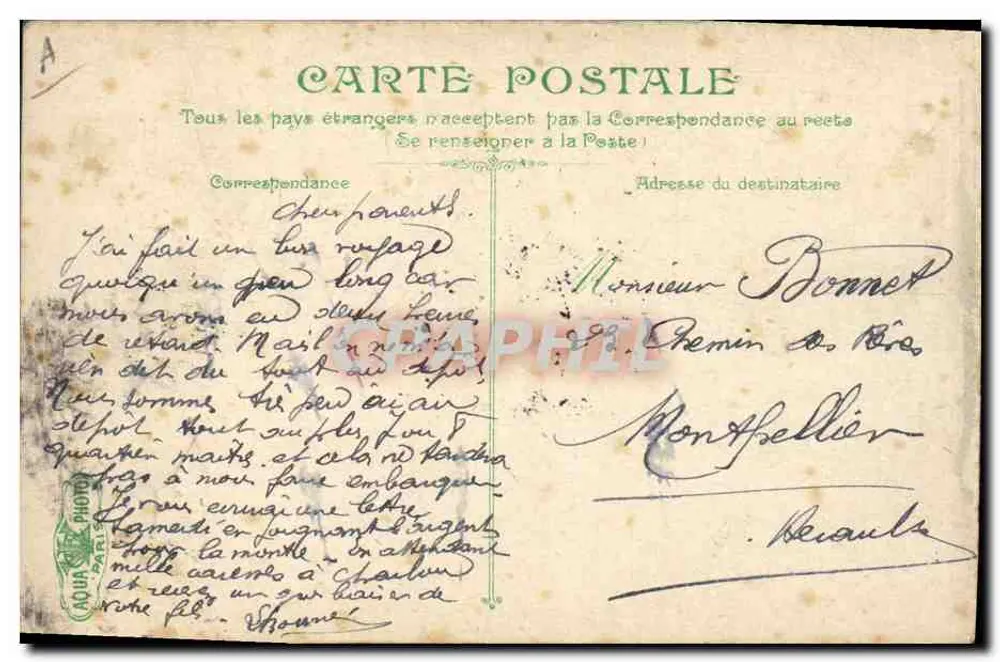 Zielung eines Schnellfeuerkanons — La Vie du Marin n°2716 — Verlag: La Vie du Marin - Rückseite