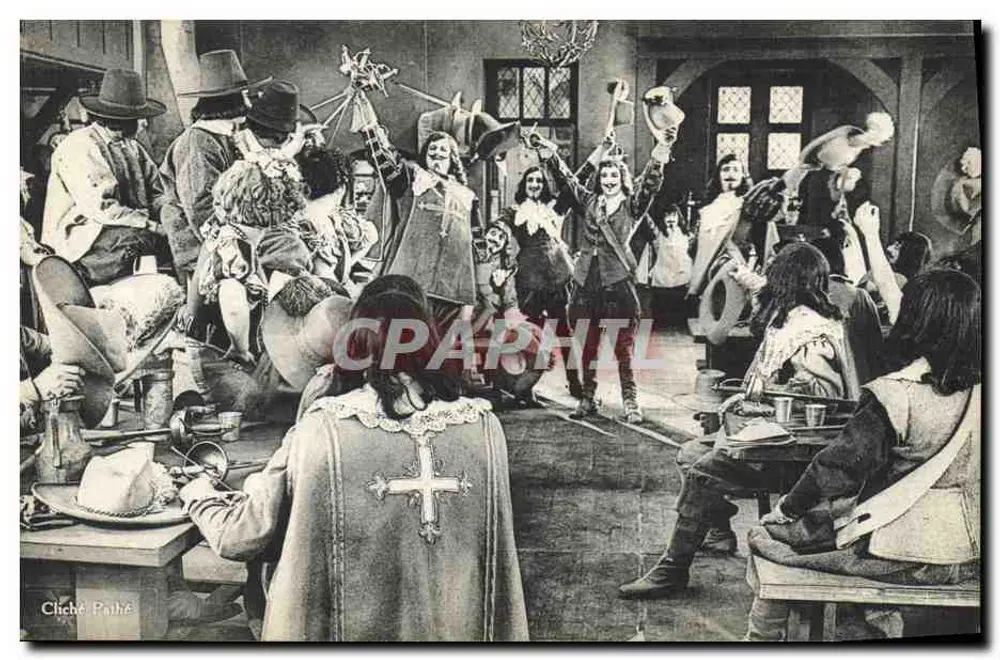 Die drei Musketiere — nach dem berühmten Werk von Alexandre Dumas père und Auguste Maquet — veröffentlicht von Pathé Consortium Cinéma - Vorderseite