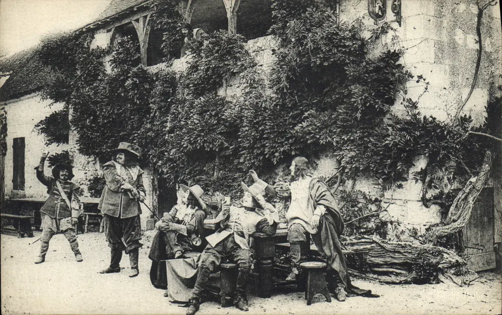 Die drei Musketiere — nach dem berühmten Werk von Alexandre Dumas père und Auguste Maquet — Verlag Pathé Consortium Cinéma - Vorderseite
