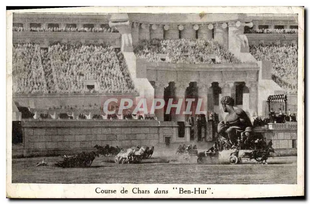Corrida de Carros em "Ben-Hur" — Cinema Madeleine - Frente