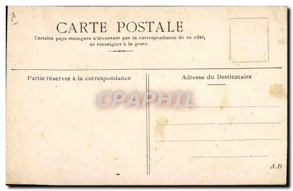 Arranjo de rosas e flores azuis — texto impresso 'Vá para onde eu quero estar' — editor A.B. - Verso