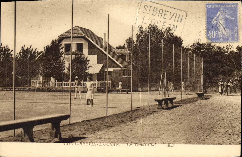 Saint-Brevin-l'Océan — Der Tennis Club — Verlag KD - Vorderseite