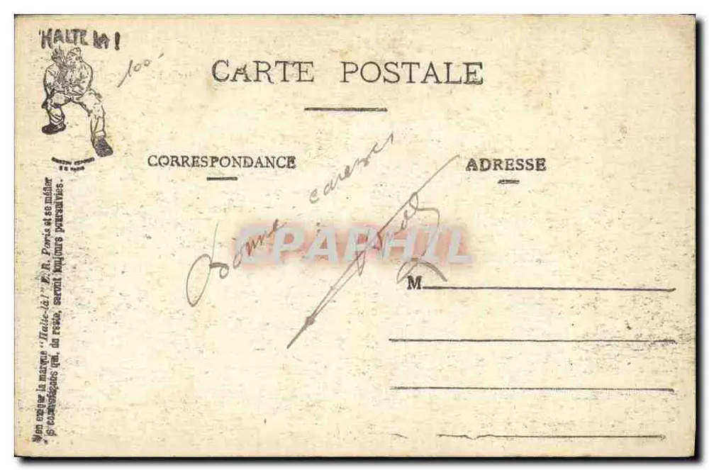 Retorno a Pamam — Libératus es ! — E.R. Paris (n° 100) - Verso