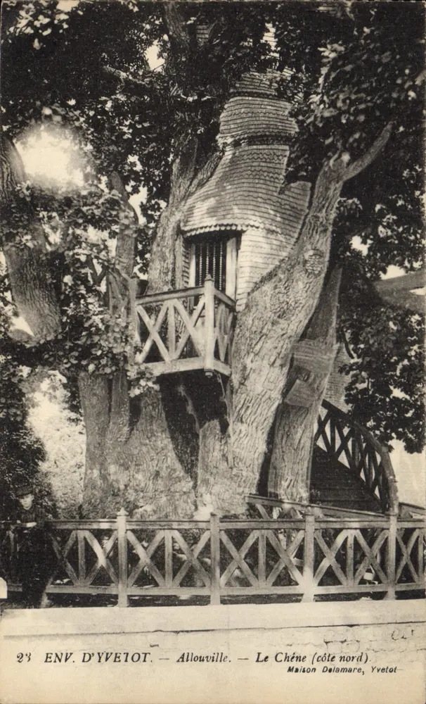 Allouville - Der Eiche (nördliche Seite) — Maison Delamare, Yvetot - Vorderseite