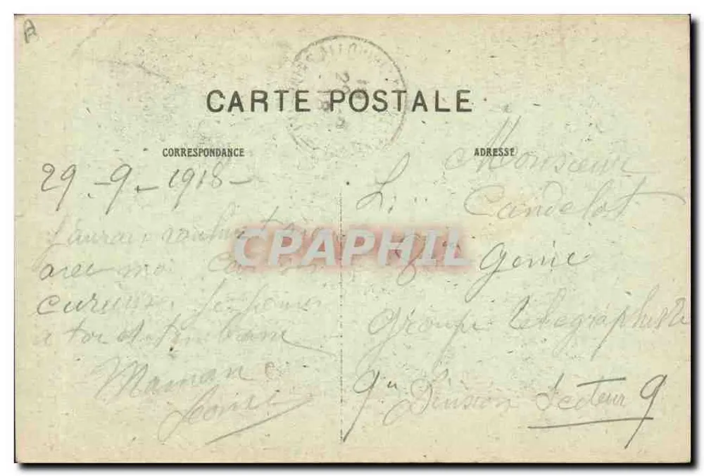 Al louville — Il Grande Quercia — Maison Delamare, edit. Yvetot — Ripr. int. - Verso