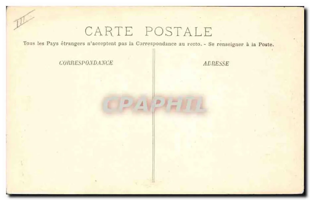 Hyères — Aloés em Flor — LL. - Verso