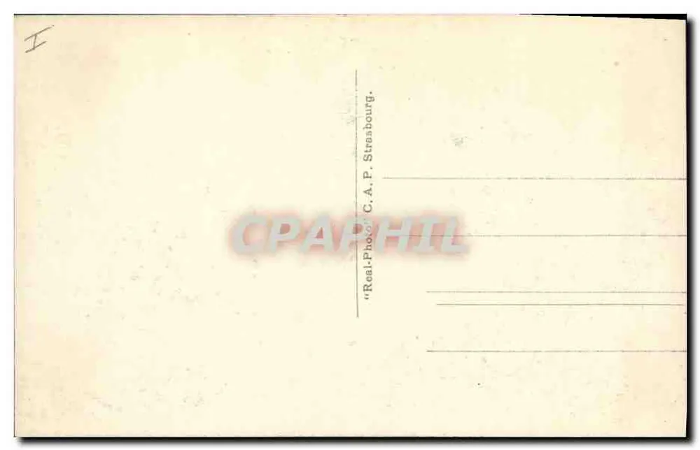 Monte-Carlo — Ansicht von den Gärten des Rochers — C.A.P. Strasbourg - Rückseite