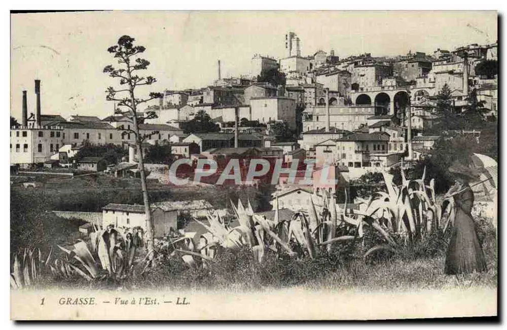 Grasse — Vista a leste — LL. - Frente