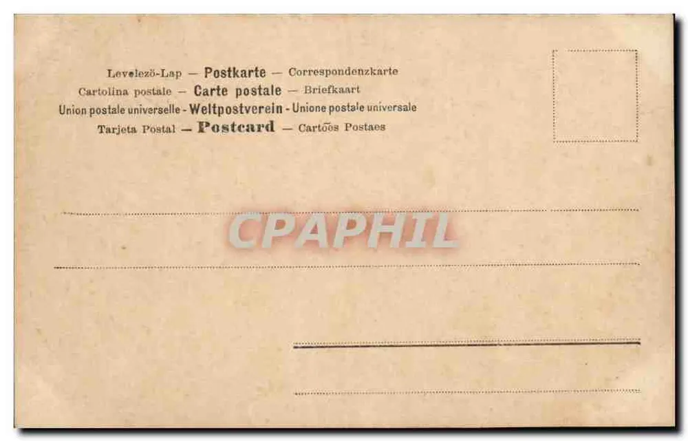 Fest der 7 — Frau in weißem Kleid und Blumenschmuck — Verlag S.B. Nr. 584 - Rückseite