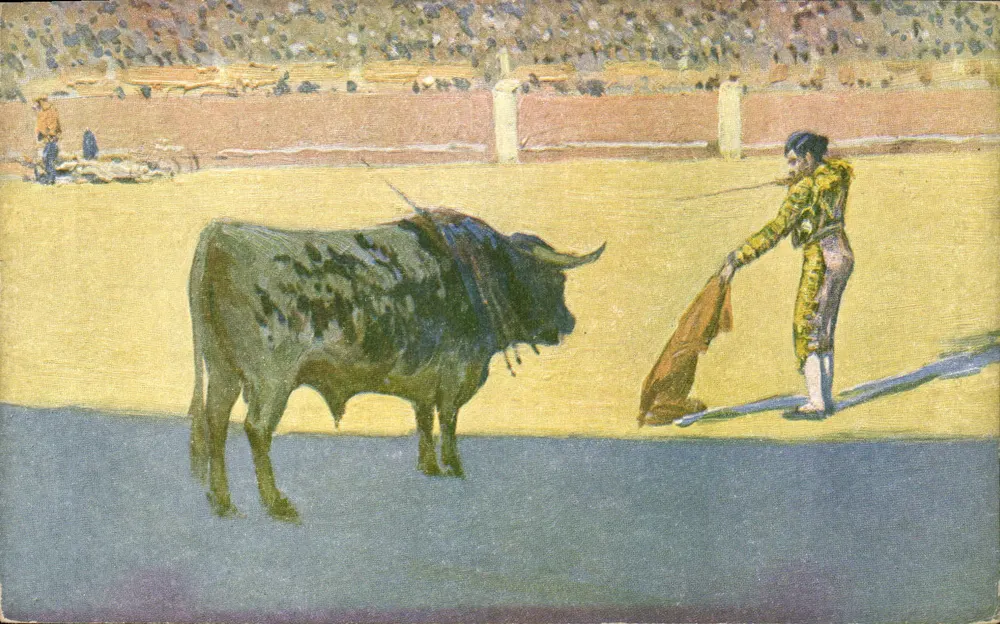 Entrando para matar — M. Bertluchi — Edições Victoria N. Coll Salieti, Barcelona - Frente