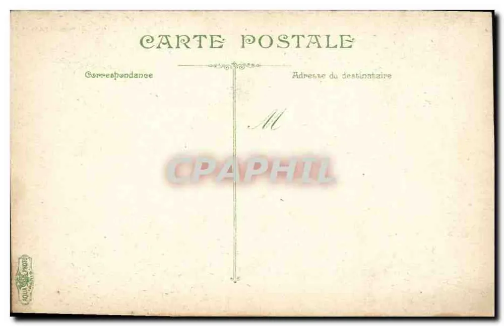 Artillerie. Für den ersten Schuss — L.V. & Cie, n° 3719 - Rückseite