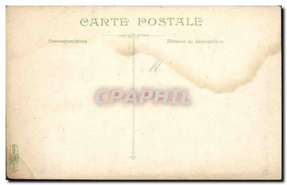 Artillerie. Position der Kanoniere — LV&C — n° 3711 - Rückseite