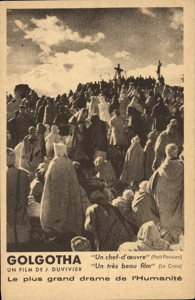 Golgotha — Film J. Duviviera — Wydawca Pathé - Awers