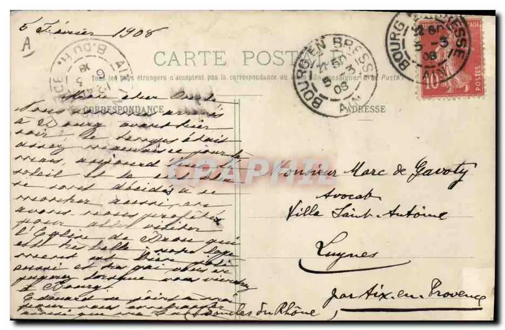 Zet e Zette — Seu sobrinho e sua sobrinha — B. Ferrand, editor, Bourg (Ain) - Verso